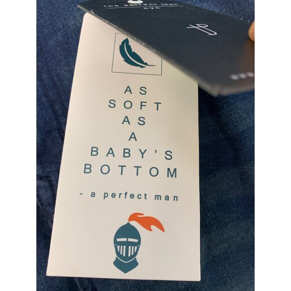 The Perfect Jean NYC Slim Thick 40X30 Knight-DK Blue Mens Denim Comfort 7808 - Picture 6 of 8